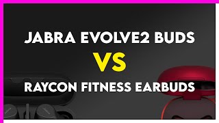 Jabra Evolve2 Buds vs Raycon Fitness Earbuds Comparison [upl. by Selmore]