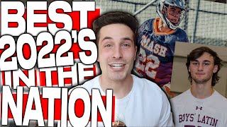 REACTING TO THE TOP 2022 LACROSSE COMMITS [upl. by Nomad]