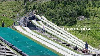 Tignes Water Jump  Sauts en toboggan au lac de Tignes [upl. by Attenaj]