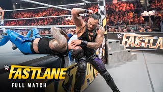 FULL MATCH Judgment Day vs Cody Rhodes amp Jey Uso — WWE Tag Team Title Match WWE Fastlane 2023 [upl. by Ahtiekal67]