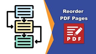 How to reorder pages in a pdf document and save it in PDF XChange Editor [upl. by Aires310]