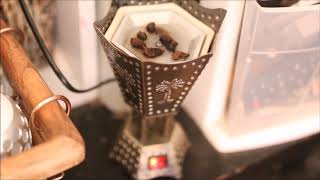 ARABIAN ELECTRIC INCENSE BAKHOOR BURNER Review [upl. by Mehala]