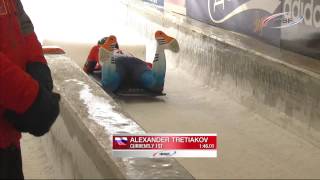 FIBT  Mens Skeleton World Cup 20132014  Igls Highlights [upl. by Ramburt818]