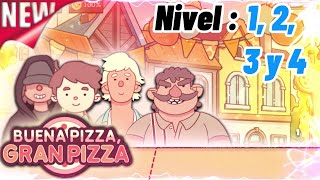 🏆 Nivel 1 2 3 y 4 Del Décimo Aniversario En Buena Pizza Gran Pizza 🍕 [upl. by Hehre]