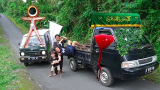 RAMA LIHAT PEN4MP4KAN MOBIL ANGKOT J41LANGKUNG DAN MOBIL PICK UP KER4ND4 M4Y4T [upl. by Cathey]