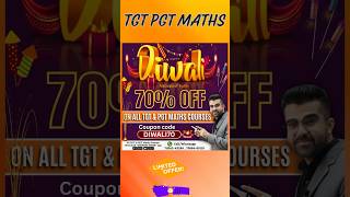 Limited Time Offer for TGT amp PGT Maths on Diwali dsssbtgtmaths dsssbpgtmaths [upl. by Isabelita]