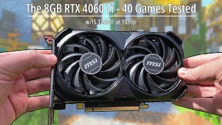 The RTX 4060 Ti  40 Games Tested at 1080p [upl. by Ching862]