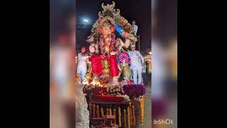 Gajanan sukh karta ♥️🙏  Ganesh shortvideo [upl. by Afital]