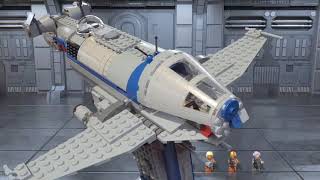 Resistance Bomber  LEGO Star Wars  75188 Product Animations [upl. by Aurelie709]