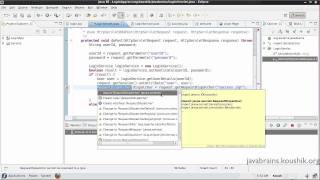 JSPs and Servlets Tutorial 16 Part 4 Using RequestDispatcher in the MVC Application [upl. by Scrogan]