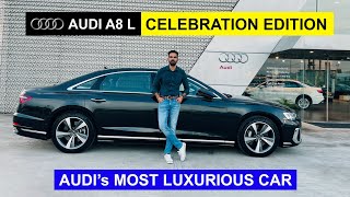 New Audi A8 L detailed Walkaround  Car Quest [upl. by Naanac]