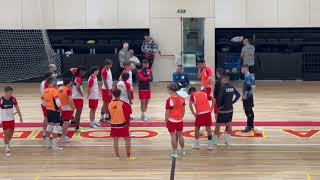 Treino de futsal do ADCR Caxinas [upl. by Eirellav707]