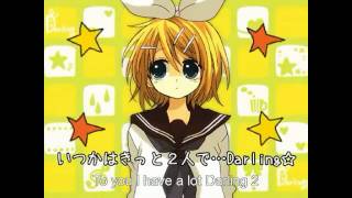 Len x Rin x Rinto Darling ☆Sub English  MP3 [upl. by Arerrac]