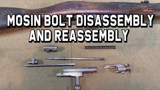 Mosin Bolt Disassembly and Reassembly [upl. by Adnara]