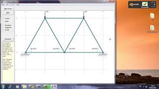 Formation MDSolids  Treillis  استعمال البرمجية في الأنظمة المثلثية [upl. by Saxena]