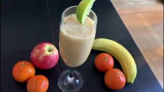 BANANA APPLE AND ORANGE SMOOTHIE [upl. by Dusen]