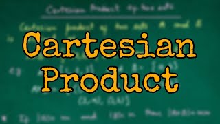 1Cartesian Product Real analysis Maths for Graduates [upl. by Orlan]