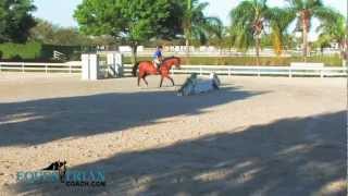 Peter Plecher Shows How to Ride a Handy Hunter Course [upl. by Zinck]