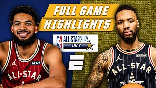 Western AllStars vs Eastern AllStars  NBA AllStar Game Highlights [upl. by Bergwall]