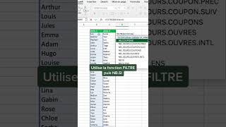 Comment trouver des doublons sur Excel astuceexcel excelfrancais raccourci [upl. by Llerahc]