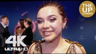 Florence Pugh interview Best actress for Lady Macbeth at BIFAs 2017 [upl. by Arebma]