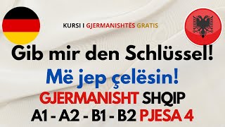 Fjale te Reja Gjermanisht me perkthim Shqip A1 A2 B1 PJESA 4 [upl. by Ifen]