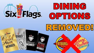 What is Happening to Six Flags Memberships and Dining Plan [upl. by Him]