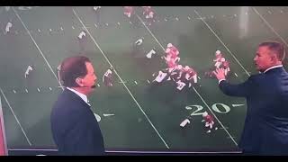 Nick Saban and Kirk Herbstreit break down Cam Ward’s game on College Gameday [upl. by Hewitt153]