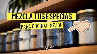 Cómo conseguir el SABOR PERFECTO para tus platos  Combinaciones de especias INFALIBLES [upl. by Allbee]