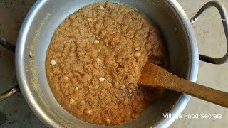 Besan ka Halwa ❤ Grandmas Style ❤ Village Style ❤ Village Food Secrets [upl. by Newmann]