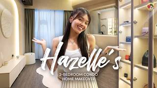 Radio DJ Hazelle Teo’s Wabi Sabi 2Bedroom Condo Home Tour  Get ID [upl. by Abott762]