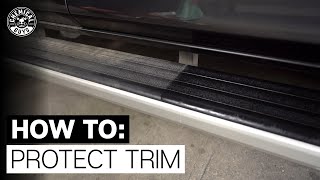 How To Fix Faded Trim Pieces  Chemical Guys [upl. by Bashuk277]