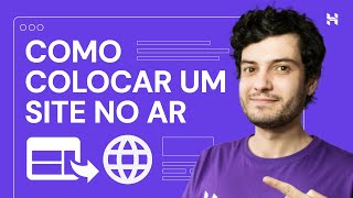 Como Colocar um Site no Ar ☁️ 2024  Ofertas de Black Friday da Hostinger [upl. by Adnoved321]