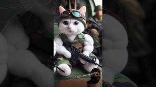 quotElite Paws Tactical Cats on a Mission🔺😯quotai cat lover shortstories viralshort [upl. by Aisyram]