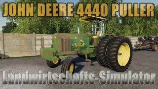 LS19 Modvorstellung  JOHN DEERE 4440 PULLER V10 Ls19 Mods [upl. by Adnohr]