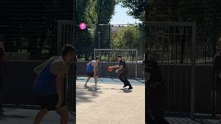 Police Officer PROVES Haters Wrong on the Court shorts [upl. by Norreg497]