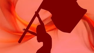 Windup or Cradle 45 Toss  How to color guard [upl. by Eilatan]