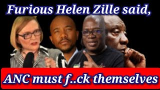 GNU is collapsing Zille emphasized that Ramaphosa or ANC arent incharged [upl. by Valoniah]