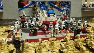 Building A LEGO Clone Trooper Base Finale [upl. by Sumetra]