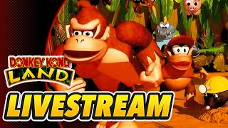 Donkey Kong Land is OUT NOW on Switch Online  Livestream [upl. by Perretta]