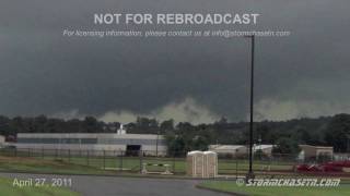 April 27 2011  EF5 Tornado 1 Huntsville AL [upl. by Glovsky362]