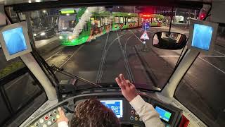 4K Cabview Avenio Tram The Hague Netherlands  line 2 [upl. by Harwilll]