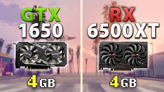 RX 6500 XT vs GTX 1650  Test in 9 Games [upl. by Leamhsi834]