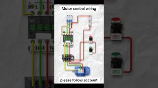 Basic Motor Control  Motor Start StopCircuitelectricalmotorcontrol startstop circuitrelaystart [upl. by Gilles]