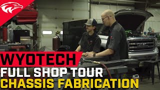 WyoTech Shop Tour Chassis Fabrication [upl. by Petuu]