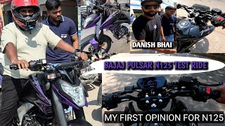 PULSAR N 125 KI TEST RIDE  XTREME 125R HIGHWAY FULL TANK MILAGE TEST  Danishjourney05 [upl. by Cagle]