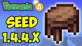 Terraria how to get STEP STOOL NEW SEED 1449  Terraria 1449 Step Stool [upl. by Brieta688]