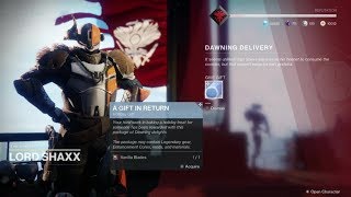 Destiny 2  vanilla bladesshaxx  Dawning update [upl. by Oakes]