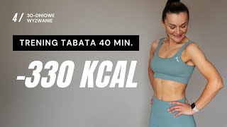 WYZWANIE JESIEŃ 🔥4 Trening odchudzający TABATA 330 KCAL [upl. by Naejarual]