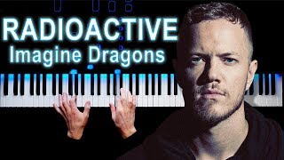 Imagine Dragons  Radioactive for violin and piano COVER [upl. by Nylesaj]